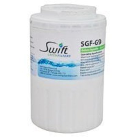 SWIFT GREEN FILTERS SGF-G9 RX Refrigerator Water Filter, 0.5 gpm